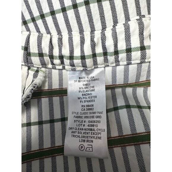 Theory Women's Capri Minimalist Novelty Print Stretchy Dress Pixie Slacks Size 4 - Picture 6 of 10